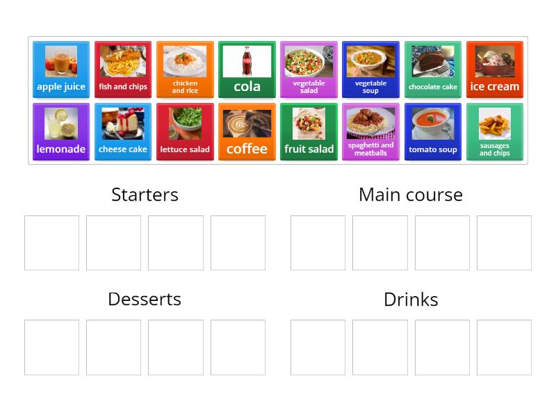 - menu - Group sort