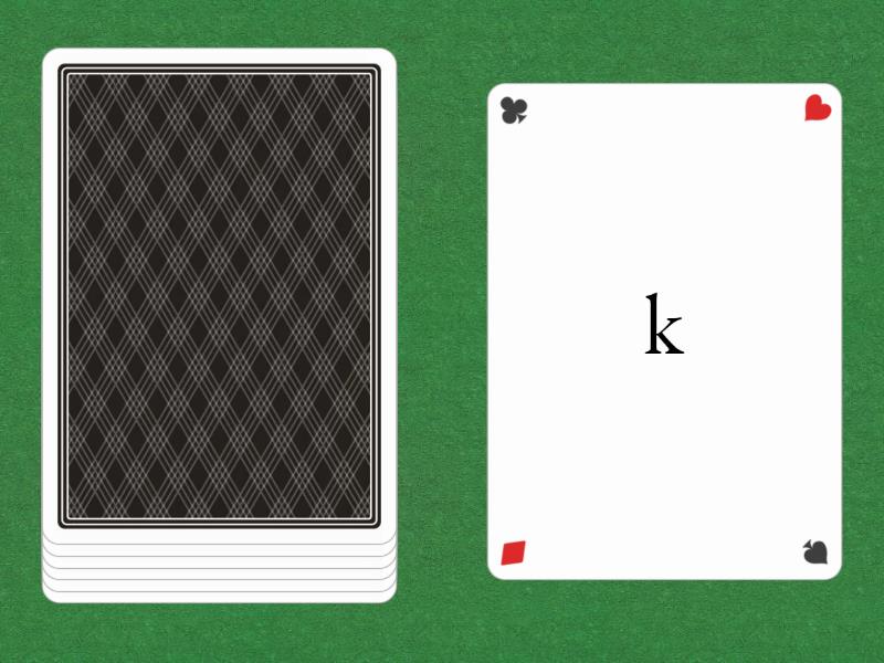 ckehrmd lower case letters Cartas al azar