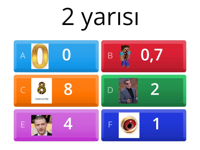 1 doğru - Quiz