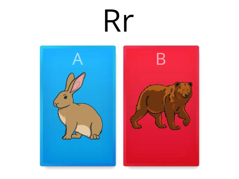Letter R - Quiz