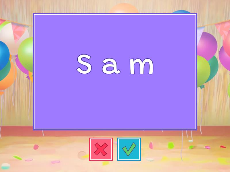 Phonics drill 1 a 