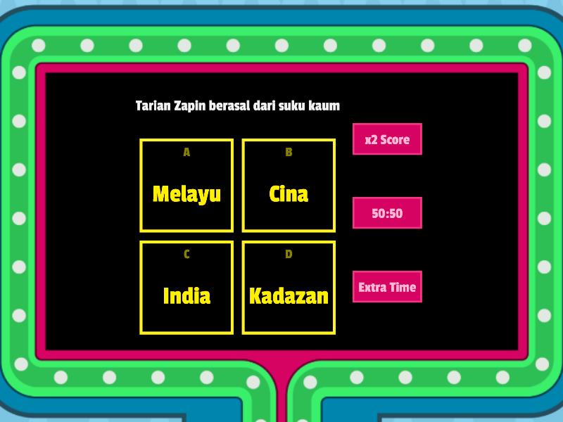 Tarian Zapin ( PJK KSSM PK 3 ) - Gameshow Quiz