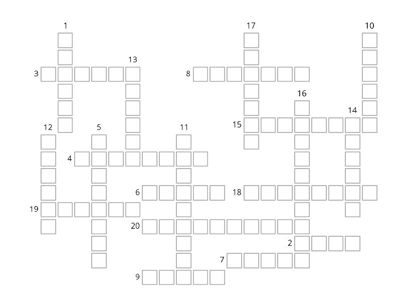 vocabulary-game-crossword