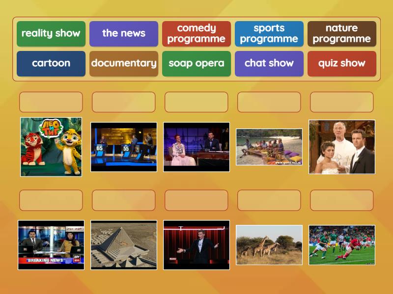 TV programmes - Match up