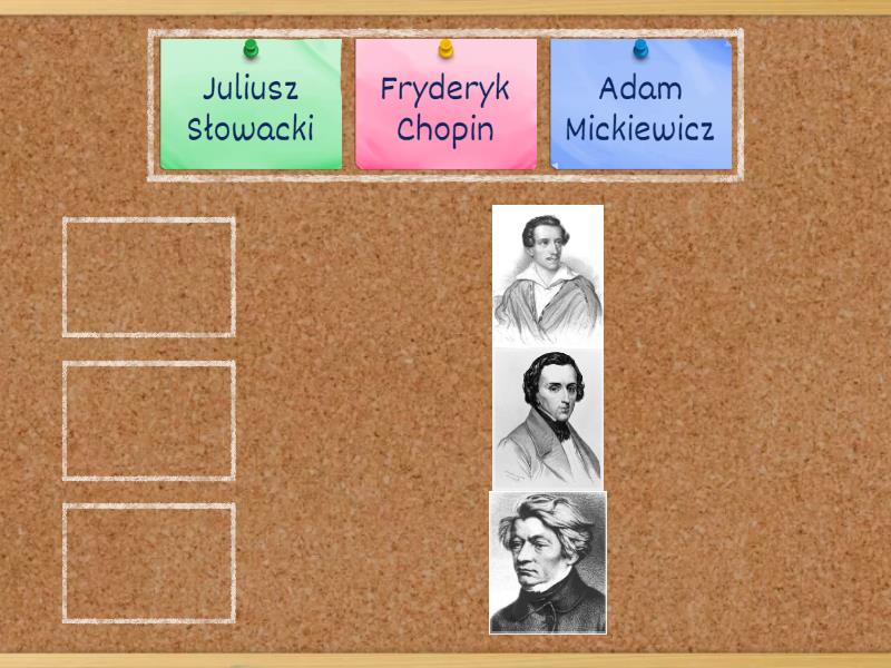 Sprawdzian Z Muzyki 1 Gimnazjum Romantyzm Romantyzm - Match up