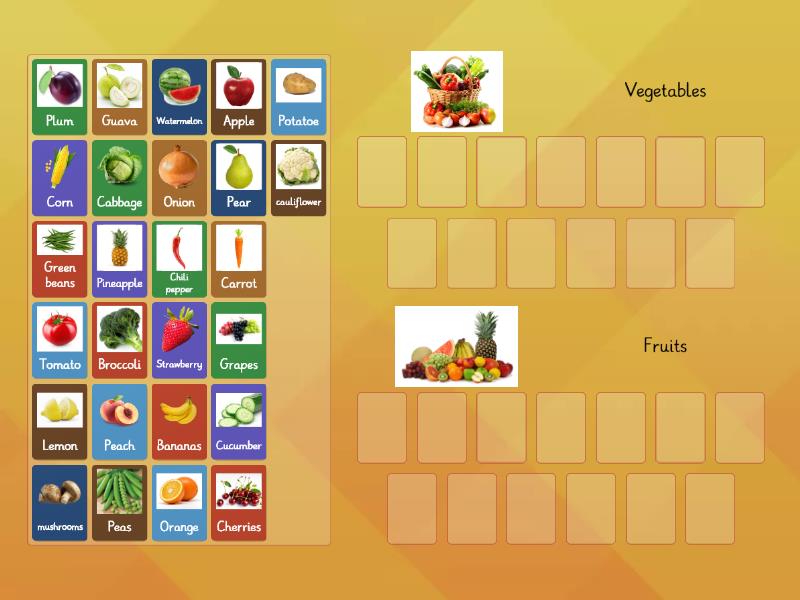 vegetable-or-fruit-group-sort