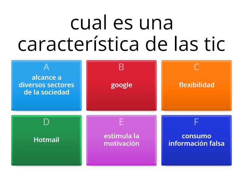 Las Tic en la educación - Quiz