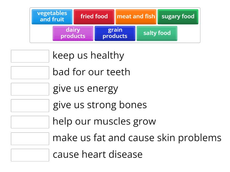 Advantages and disadvantages of food match up