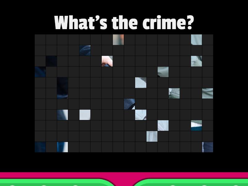 Guess The Crime - Image Quiz