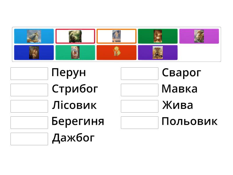 Українські духи Міфологія - Відповідники