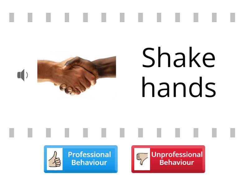 Behaviour in the workplace - True or false