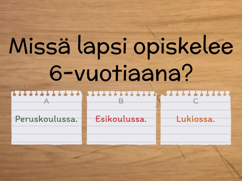 Koulutus- Ja Työsanastoa (koulutus- Ja Työhistoria) - Quiz