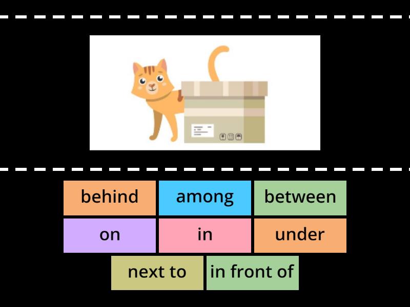 Prepositions of Place - Find the match