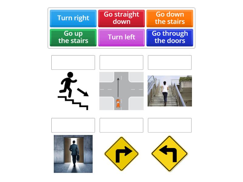 Directions - Match up