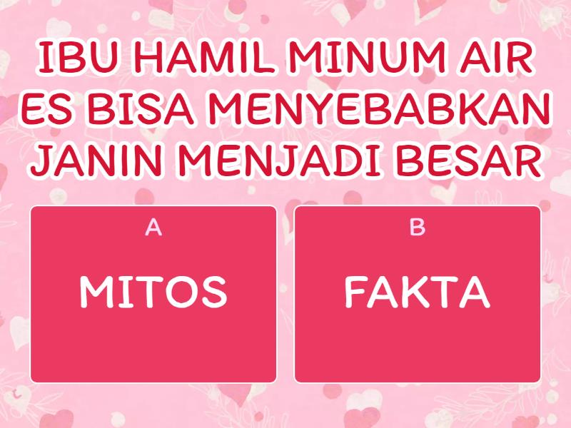 MITOS & FAKTA - Quiz