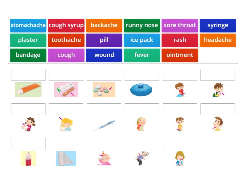 Unit 2 illness and remedies - Match up