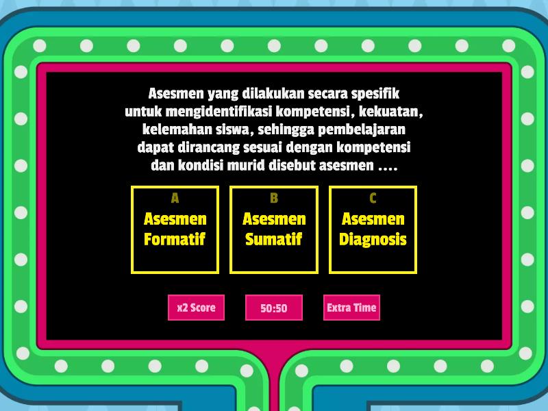 Asesmen Diagnostik - Kuis Gameshow