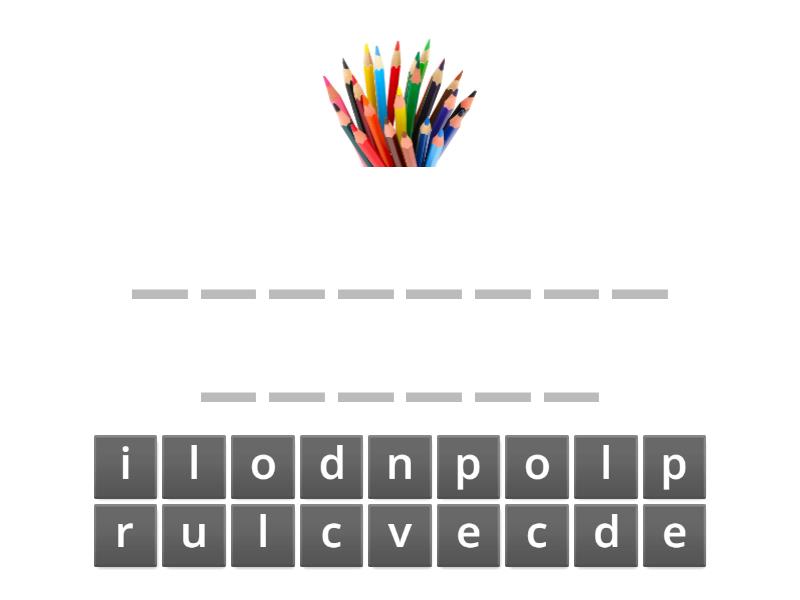 GG1 In my BAG unit 0.3 SPELLING Spell the word