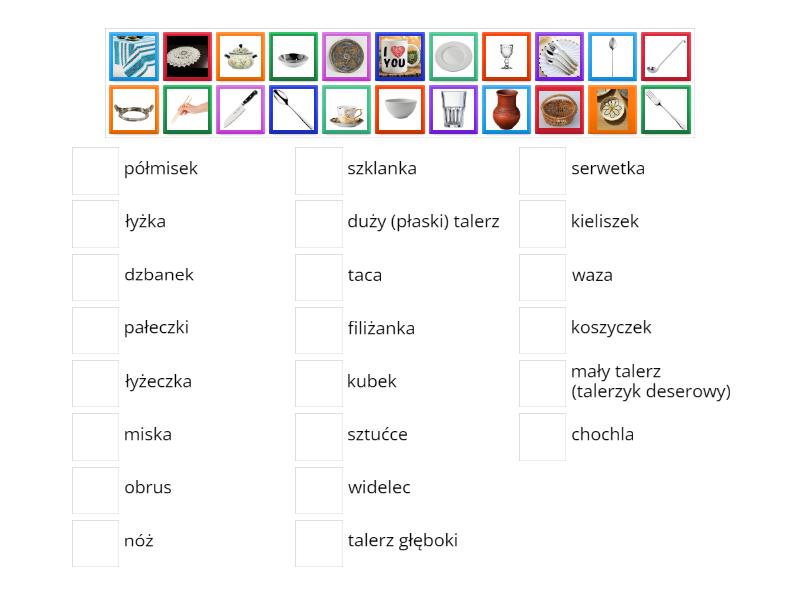 Nakrycia stołowe - Match up