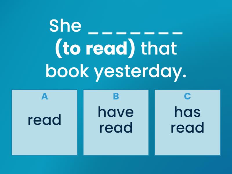 Present Perfect vs Past Simple - KB - Cuestionario