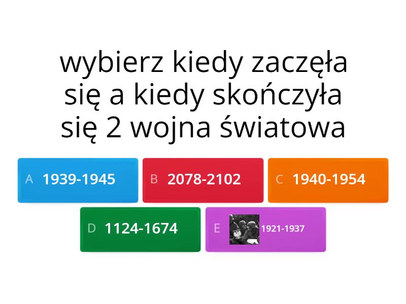 2 Wojna światowa - Test