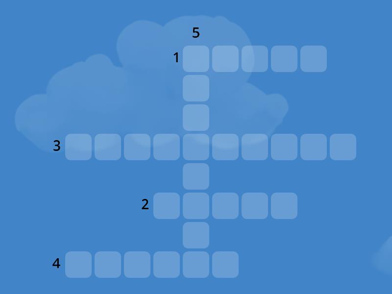 Rebus Geografie - Crossword