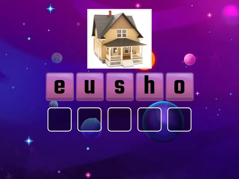 Spotlight 3 Module 6 (12a) - My house! - Anagram