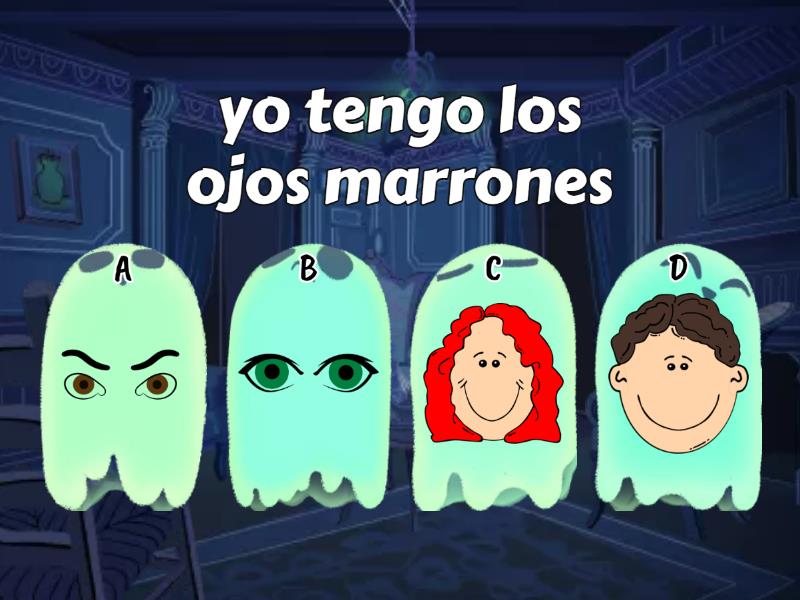 Ojos Y El Pelo SER Y TENER Quiz