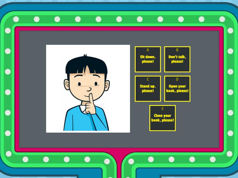Family and Friends 3 - Unit Starter - Lesson 6 - Gameshow quiz