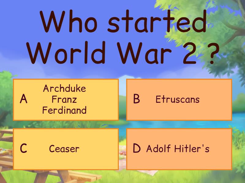 World War 2 - Quiz