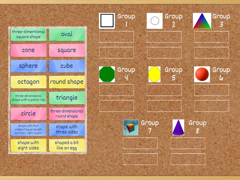 Match the phrases - Group sort