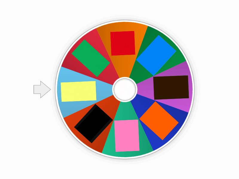 Roleta Das Cores Random Wheel