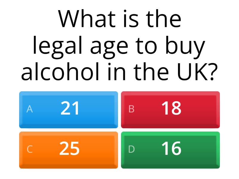 Alcohol Quiz Test
