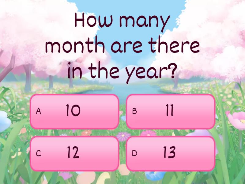 months-of-the-year-quiz