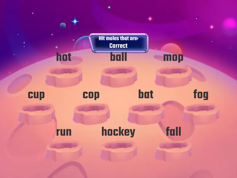 Primary o octopus whack a mole