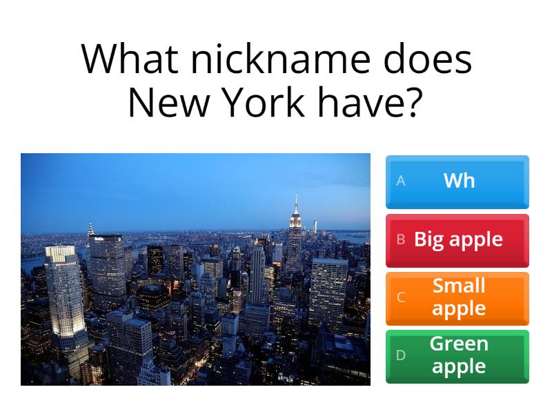 NEW YORK - Quiz