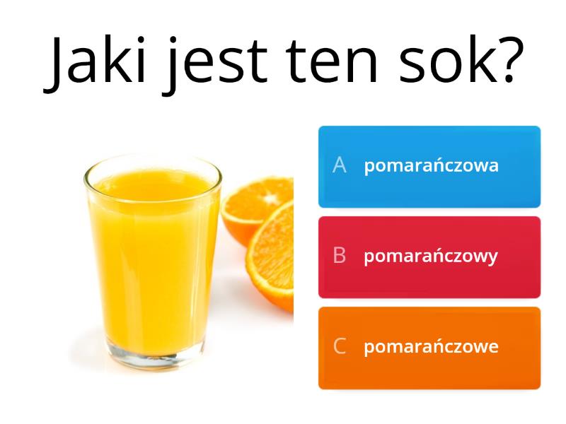 Rodzaje - Quiz