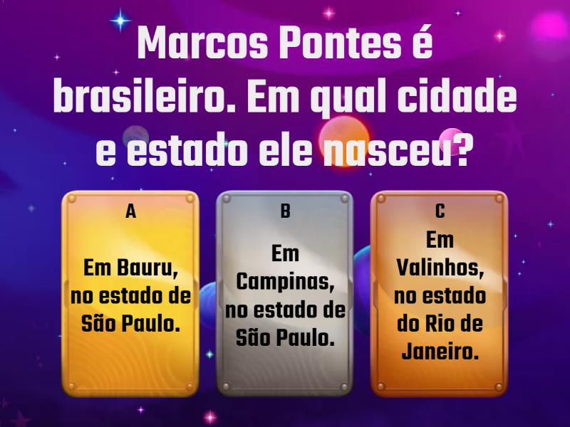 Cientista Do M S Marcos Pontes Astronauta Question Rio