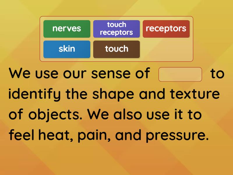 how touch works - Completar la frase