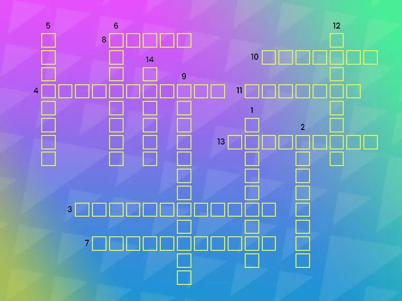 Wellbeing dialogue crossword