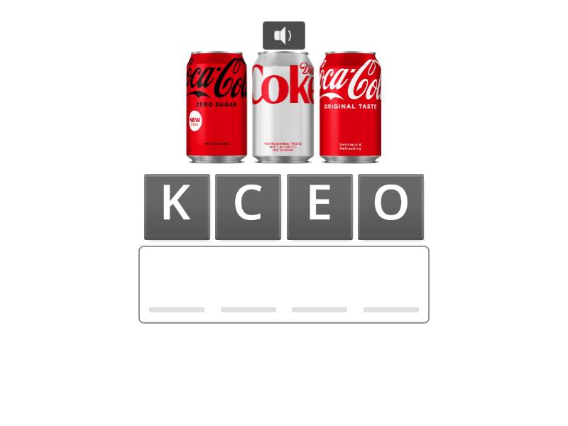 Drinks 2 - - Anagram