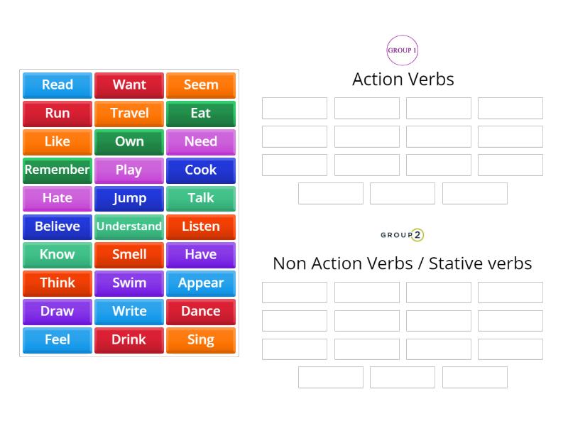 action-vs-non-action-verbs-group-sort