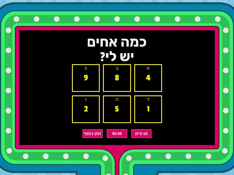 החידון של אופק - Gameshow quiz