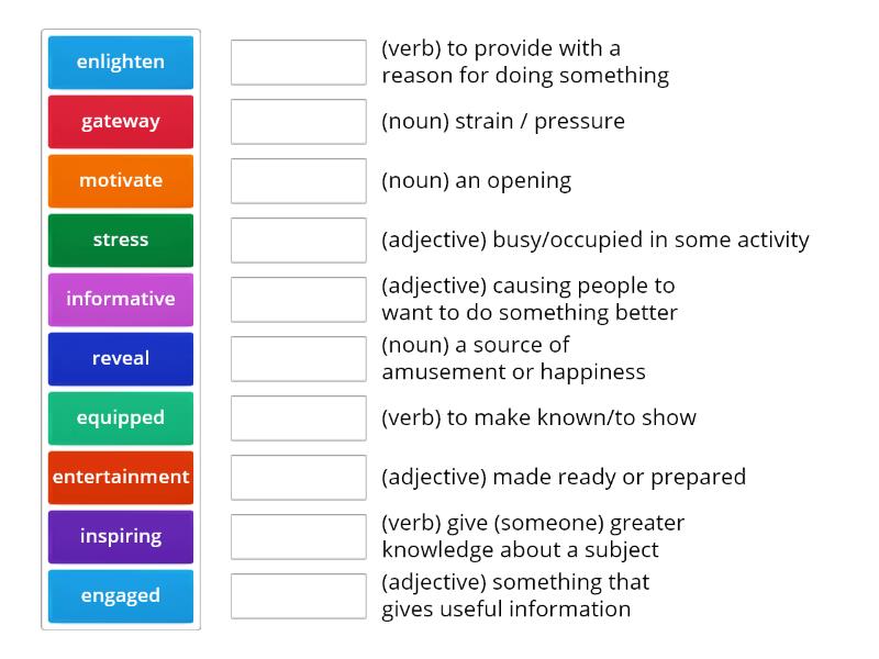 Adjectives busy. Follow up questions.