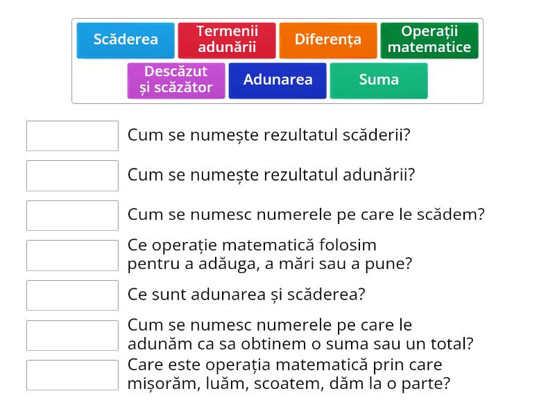 definitii matematica clasa a 8