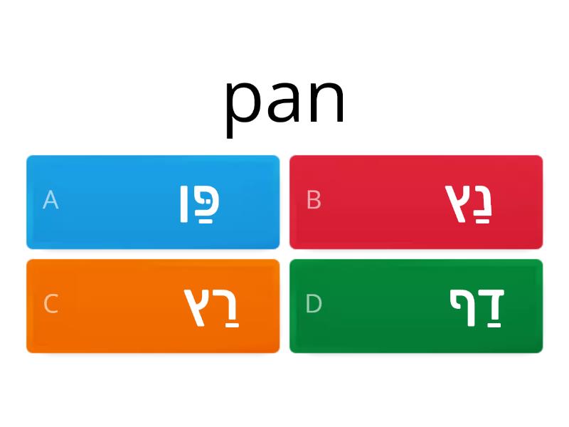 Can You Read Short Sounds In Hebrew With Kamatz And Patach Ending With