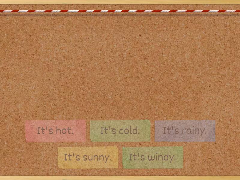 Spotlight 2 Module 5 Unit 15a Now I know - Weather - Find the match