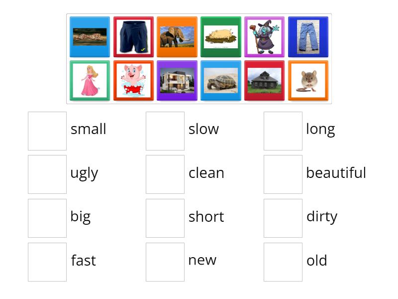 Opposites - Match up
