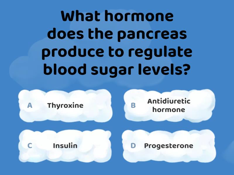 Endocrine system quiz
