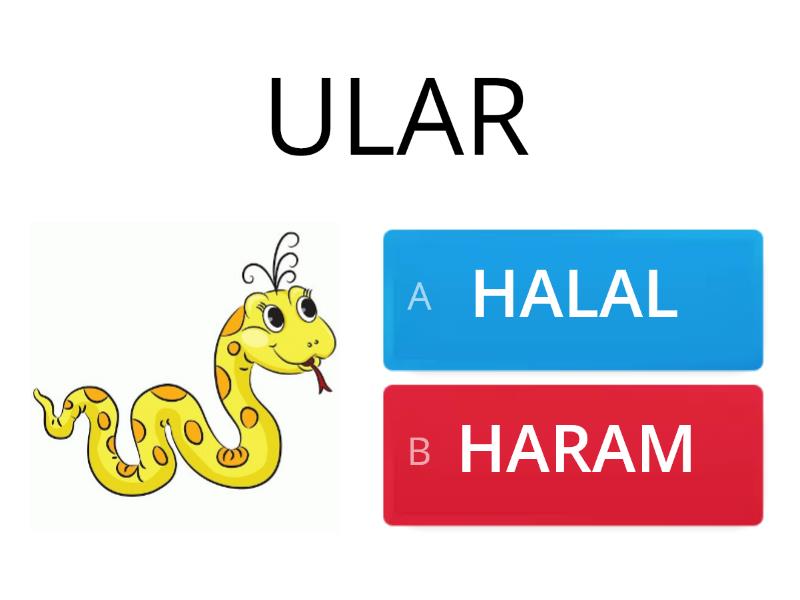 MAKANAN HALAL DAN HARAM PRASEKOLAH - Quiz